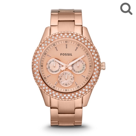 Fossil Stella rose gold watch ES3003 - Picture 1 of 5